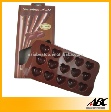 Professional Bakeware Heart Shape Chocolates Mould