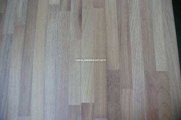 Iroko finger joint panel