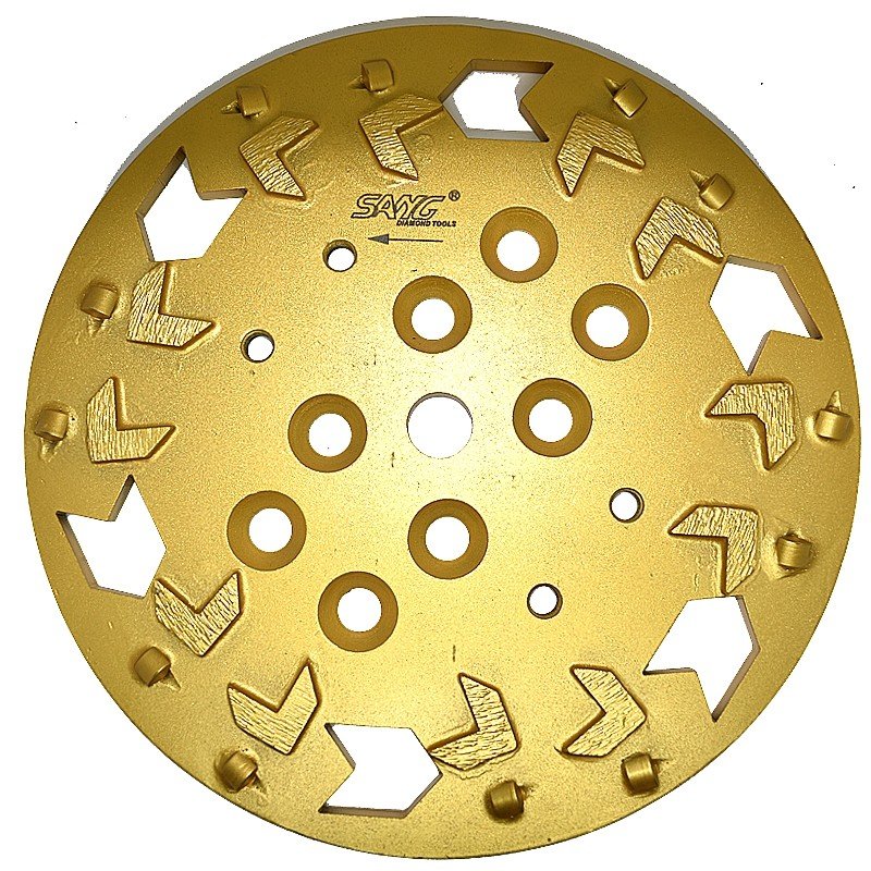 250mm Mk Edco Husqvarn Blastrac Spe Levetec Arrow Segment Pcd Diamond ...