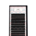 Extension de 16 faux cils noirs mats