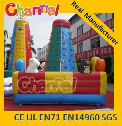 Inflatable Kids Climbing Wall Inflatable Children Roll Climb Wall (JW0714-3)