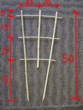 bamboo rack bamboo trellis