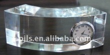 Crystal desk clock table clock desktop decoration crystal office decoration