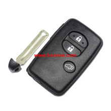 New arrival Toyota 3 button remote key blank toyota key shell toyota key fob case