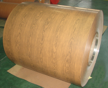 Different Designs Aluminum Coated Coil Customized Color