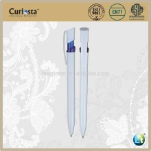 white press retractable Ballpoint pen