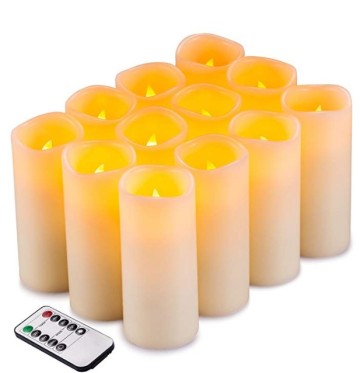 Flameless Candles Flickering LED Candles Set