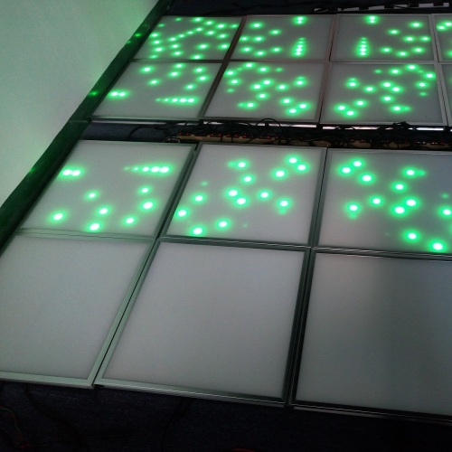 Painel de luz LED RGB DMX colorido