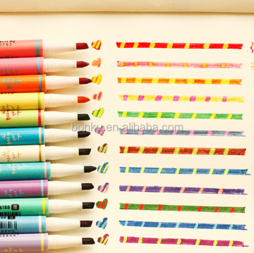 Magic Chameleon Color Change Twin Tip Diamond Watercolor Marker Pen