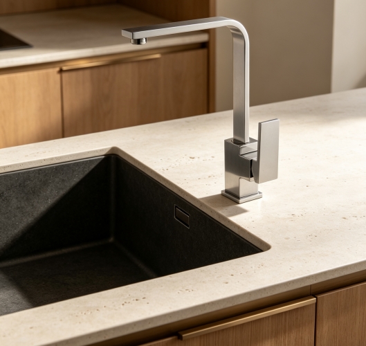 நவீன சதுர சமையலறை குழாய் modern square kitchen tap