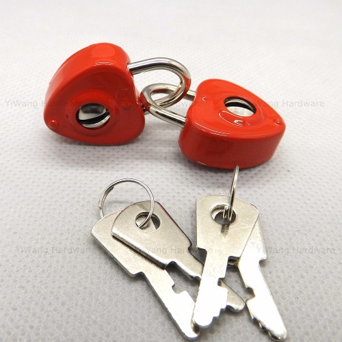 new products metal red lock