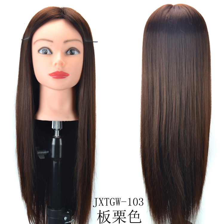 Hot sell wholesale cheap wig model head disc hair braided practice head wig head model synthetic wig hair model