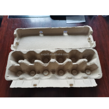 Biodegradable Paper Egg Tray - Holds One Dozen Eggs