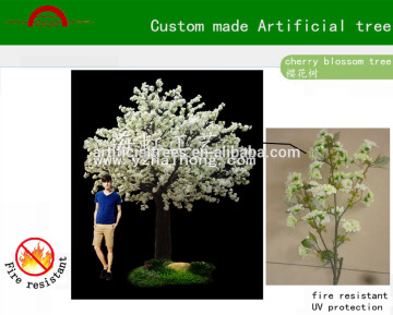 White/pink Artificial cherry blossom trees/fake cherry blossom tree/silk cherry blossom tree