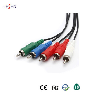 5RCA Plugs to 5RCA Plugs Cable AV Cable