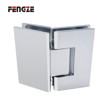135° Glass to Glass Soft closer Shower Hinge