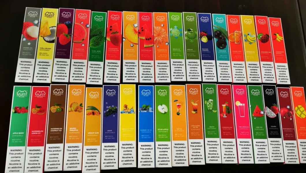 Factory Wholesale OEM Customization Welcome Disposable Vape 800hits Bar Puff Plus