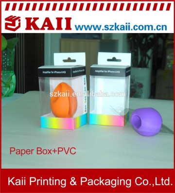 custom hanging box,paper box with pvc window