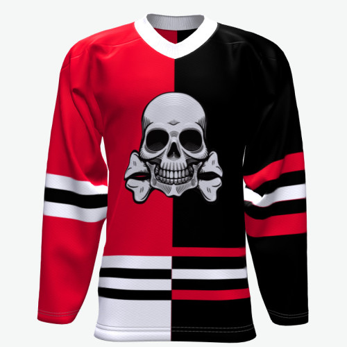 Custom Team Sport Wear Cheap Wholesale Dye Sublimation Slim Fit Ice Hockey Jersey