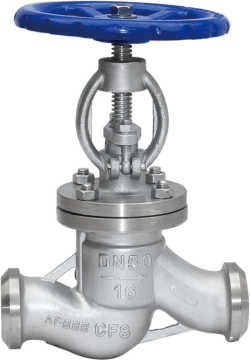 304 stainless steel vacuum globe valve