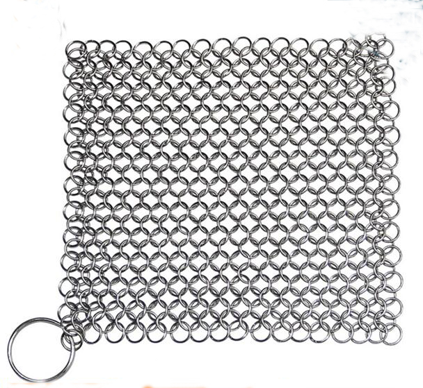 316 Stainless Steel Chainmail Pot Scourer