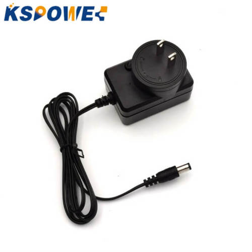 10Volt 1A Replaceable Plug AC DC Adapter 10W