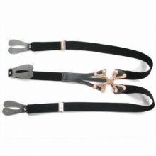 Fashion lady's suspender in elastic material