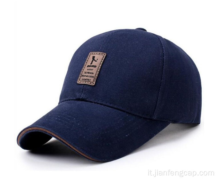 cappello da baseball in twill di cotone