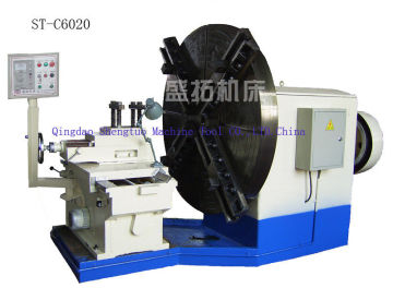 High-speed Precision Facing Lathe Machine Cutting Metal Flange