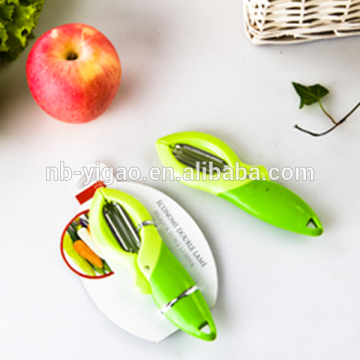 101378 vegetable knife with peeler potato knife peeler plastic handle peeler