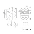 660nm dirije ultra klere SMD wouj 5050 ki ap dirije