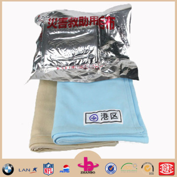 Flame retardant fabric soft polar fleece blanket