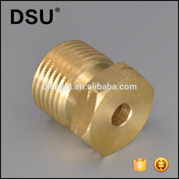 All sizes Hex external thread male brass plug