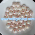 8 MM 10 MM 12 MM 14 MM 16 MM Plastica Acrilico Rotondo Placcatura Colore Crackle Perline Gioielli