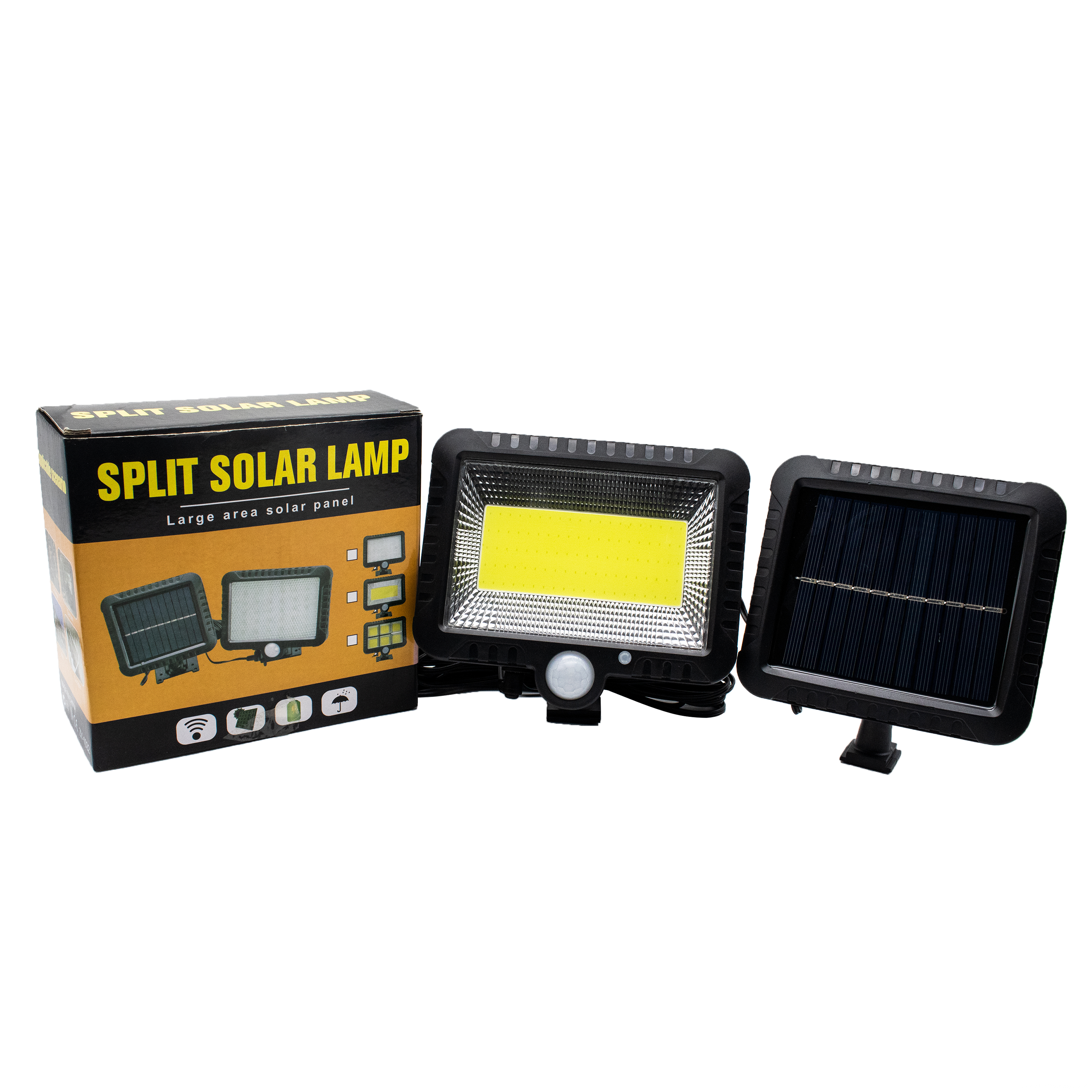 Solar Outdoor Wall Lamp with Motion Detector