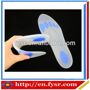 silicon shoe insoles silica gel insole soft gel insole