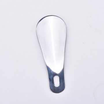 1PCS Mini Portable 10cm Silver Color Stainless Steel Metal Shoe Horn Spoon Shoehorn Professional Shoe Horn