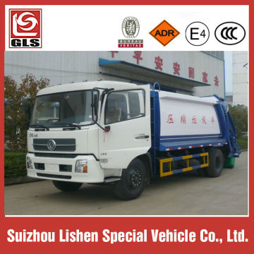 Dongfeng 5 ton 5000liter compactor garbage truck