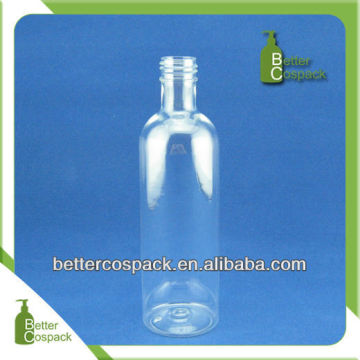 260ml clear color plastic PET bottle