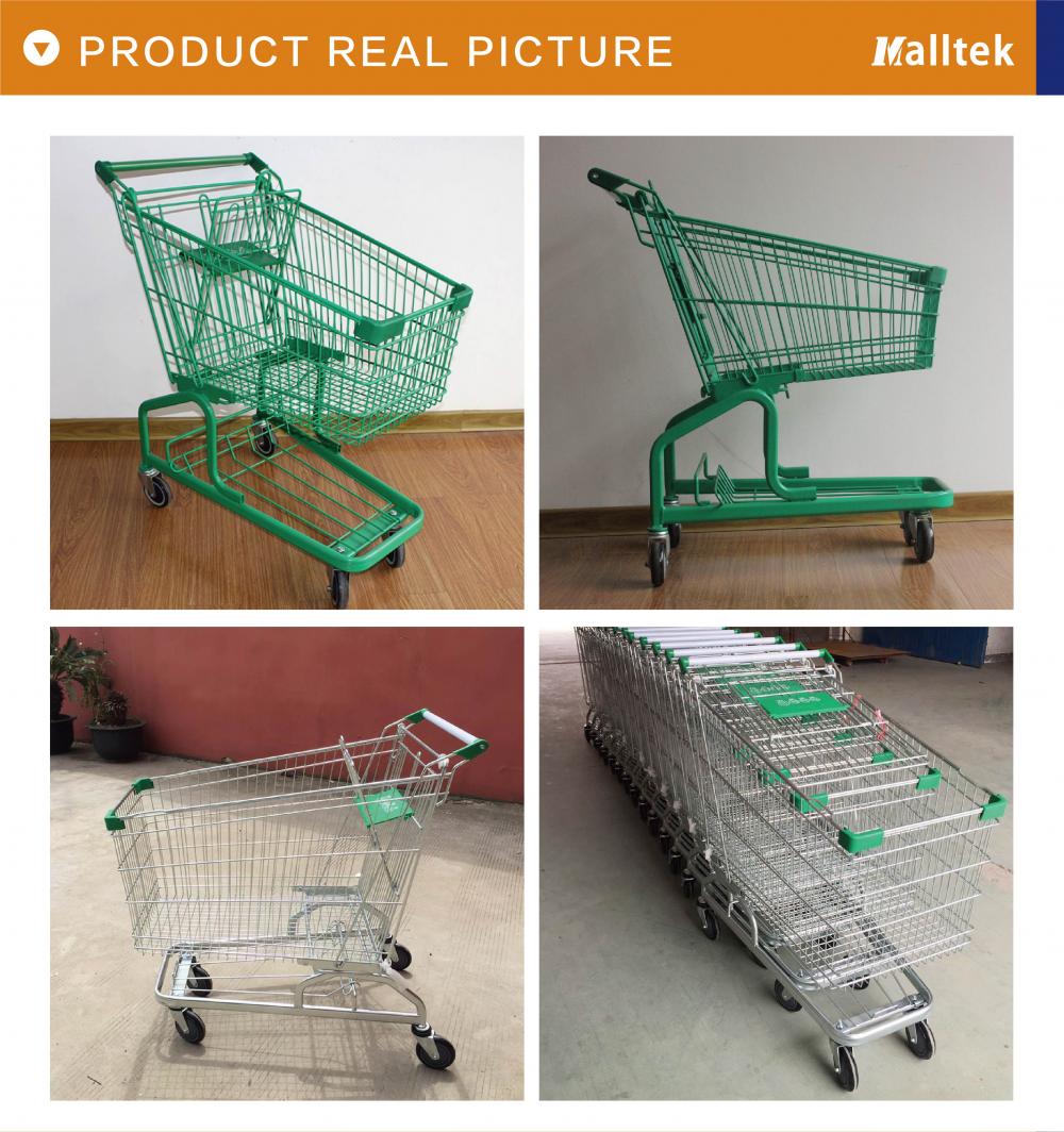 German Metal Supermarket Shopping Trolley