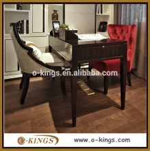 Modern design wooden writing table and chairs for sale