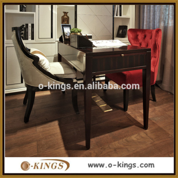 Modern design wooden writing table and chairs for sale
