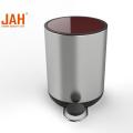 JAH Color Steel Garbage Waste Bin with Lid