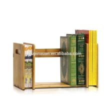 Bamboo Contraction Bookshelf Desktop Bookrack Bookcase Multifunctional Magazine Storage Rack