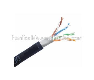 PE insulation water proof cat5e outdoor lan cable