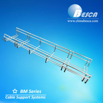 Zinc Plated Wire Mesh Cable Tray CE UL