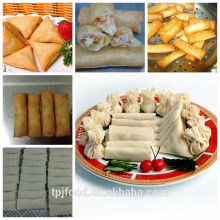 hot selling IQF vegetable rolls(spring rolls & samosa)