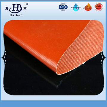 Silicone coated fiberglass fabrics for engineer thermal insulation