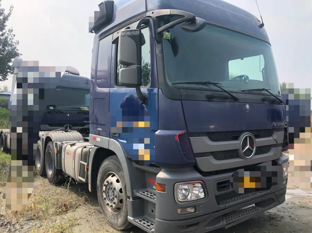 Euro 4 Used Mercedes-Benz Actros 2644 6X2r Tailer Head Tractor Trucks for Sale