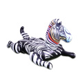 Zebra formad uppblåsbar pool float